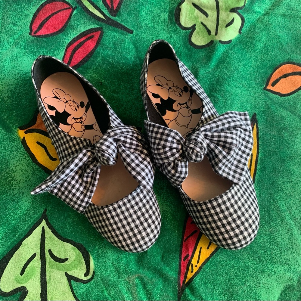 Minnie Mouse Gingam Flats